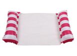 Merco Float Stripe Sdraio Gonfiabile Rosa Confezione Da 1 Pezzo