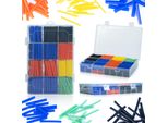 Rosfix Set Di Tubi Termorestringenti, 580 Pezzi, In Organizer