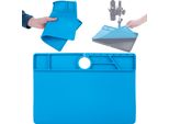 Rosfix Tappetino In Silicone 380X260Mm – Resistente Al Calore Fino A 500°C | Antistatico, Oleoso E Impermeabile | Ideale Per Lavori Al Microscopio