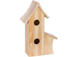 Vogelhaus aus Holz, 24 x 12 x 36 cm