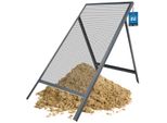 Kotarbau® Setaccio 60 X 120 Cm Rete Metallica In Acciaio 10 X 10 Mm Setaccio Da Giardino Setaccio Per Compost Griglia Per Edilizia Setaccio Per Terreni