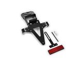 Zieger Classic Porta Targa Completo Compatibile Con Yamaha MT-125 Bj 2014-19