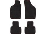 Set Di Tappetini In Velluto Per Fiat Punto I (1993 - 1999) 4 Pezzi - Nuovo - Rosso