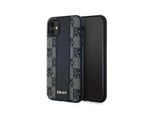 Dkny Dkhmn61Pcpvslk Custodia Rigida Per Iphone 11 / Xr6.1 Czarny/Nero In Pelle Con Motivo Mono A Scacchi Magsafe