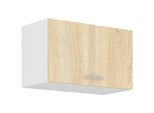 Armadietto Per Cappa Aspirante Sabrya - Larghezza 60 Cm, Rovere Sonoma / Bianco