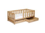 Cassetto Sotto Il Letto Per Bambini 80X160 Alabana – Rovere