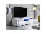 Tavolino Per Tv Kiera 1L - Larghezza 100 Cm, Bianco