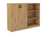Armadietto Alto Con Scansia Mabaka - Rovere Artisan