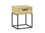 Comodino Con Cassetto Mareta 4 - Rovere Artisan