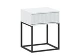 Comodino Con Cassetto Mareta 1 - Bianco
