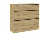 Cassettiera Sherman - Rovere Artisan / Antracite
