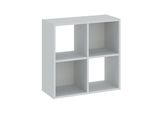 Scansia Con Scaffali Lampases 1 - Bianco