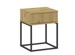 Comodino Con Cassetto Mareta 1 - Rovere Artisan