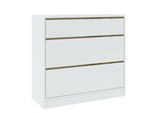 Cassettiera Sherman - Rovere Artisan / Bianco