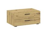 Comodino Accanto Al Letto Richmond - Rovere Artisan / Bianco