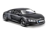 Maisto 1:24 Scala Modello Auto Audi R8 Colore Blu Argento