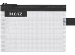 Leitz 4026-00-95 Marsupio Con Zip Leitz Wow Traveller, Misura L, Nero