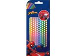 Pastelli Spiderman 12 Colori + Gomma + Temperino MV15958