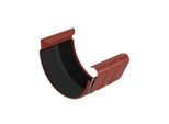 Bryza Raccordo Per Grondaia Zincato Ø 150 Mm, Rosso Mattone Ral 8004