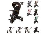Chipolino Triciclo Max Sport 2 In 1, Triciclo, Portabicchieri, Sedile Reversibile, Cestino Nero