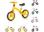 Chipolino Balance Bike Zig Zag 12 Pollici, Sella Regolabile In Altezza Pneumatici Eva Da 3 Anni Giallo