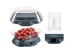 Ecg Kv 1120 Sm | Bilancia Da Cucina | Capacità Di Carico Massima 5 Kg | Display A Led | Vasca In Plastica Rimovibile Da 1,2 L | Alimentazione A Batteria 2 X 1,5 V Aaa
