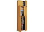 Armadietti Multiuso Lona Libro A. 223 X L. 70 X P. 39 Cm