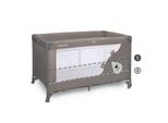 Lettino Da Viaggio Coil, Lettino Per Bambini, Lettino Da Viaggio, Blissy, Con Ingresso Laterale, Protezione Lockguard, Materasso Pieghevole, A Due Piani, Beige