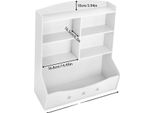 Armadio Di Stoccaggio, Materiale Pvc, Capacità Di Carico 50 Kg, Bianco