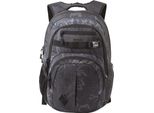 Schulrucksack NITRO Chase, Gr. B/H/T: 37cm x 51cm x 23cm, grau (forged camo), Polyester, Rucksäcke, Alltagsrucksack, Rucksack für Freizeit, Schule, Arbeit und Reise