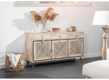 Sideboard Gutmann Factory, Beige (Natur), B:150Cm H:80Cm T:45Cm, Sideboards, Sideboard, Kommode, Breite 150 Cm