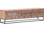 Lowboard Gutmann Factory, Beige (Natur), B:160Cm H:46Cm T:38Cm, Sideboards, Lowboard, Kommode, Breite 160 Cm