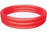 Piscina Da Giardino Per Bambini, Piscina Gonfiabile Per Bambini, Rossa, 183 X 33 Cm, Bestway + Toppe Di Riparazione