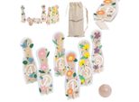 Classic World Gioco Del Bowling In Legno Per Bambini 6 Pezzi + Palla