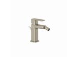 KLUDI-RENON Bidet-Einhandmischer Mit Ablaufgarnitur Stainless Brushed Nickel 42216N575