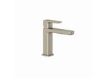 KLUDI-RENON Waschtisch-Einhandmischer 110 Mit Push-Open Ablaufgarnitur Stainless Brushed Nickel 42288N575