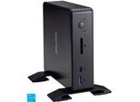 XPC nano NC40U, Barebone schwarz, ohne Betriebssystem