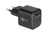 USB-C SchnellladegeräT Nano, Pd, Gan, 45 Watt Schwarz, 1X USB-C, Power Delivery 3.0