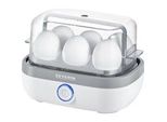 Eierkocher EK 3164 weiß/grau, 420 Watt, für 6 Eier