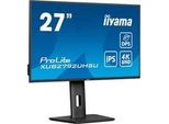 Prolite XUB2792UHSU-B6, Led-Monitor 68.5 Cm (27 Zoll), Schwarz (Matt), Ultrahd/4K, Ips, Hdmi, Dp, USB-C, Usb-Hub