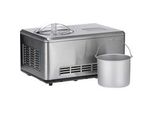 2-in-1 Eismaschine EZ 7406, mit Joghurtfunktion edelstahl (gebürstet), für 2.000ml Eiscreme, 180 Watt Kompressor