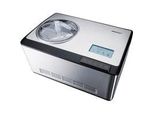 Eismaschine und Joghurtmaker IC 180 edelstahl/schwarz, für 2.000ml Eiscreme, 180 Watt Kompressor