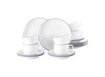 Seltmann Weiden Kaffeeservice Compact Blaurand 18-Tlg.