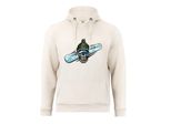Cotton Prime® Kapuzensweatshirt Skull on Snowboarding