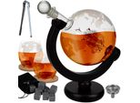 Set Da Whisky Accessori Globus Decanter Da Whisky Bicchieri Da Whisky Cubetto Di Ghiaccio In Pietra 850 Ml 22553