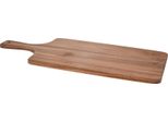 Tagliere In Legno Di Acacia, Con Manico, 55 X 25 X 1,6 Cm