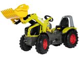 Tretfahrzeug ROLLY TOYS Premium Claas Axion 950, grün, Tretfahrzeuge, KinderB:56,5cm H:91cm T:154cm, Kunststoff, Kindertraktor mit Lader, B:56,5cm H:91cm T:154cm