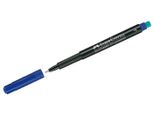 Faber-Castell 151351 Marcatore Cd Multimark - Permanente, F, Blu