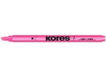 Kores TM36202 Textmarker-Pen Keilspitze: 0,5 - 3,5 Mm Pink