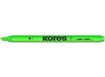 Penna Evidenziatore Kores, Punta A Cuneo: 0,5 - 3,5 Mm, Verde